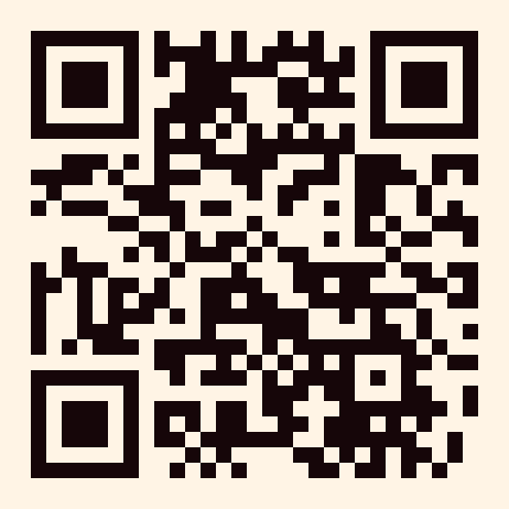 کد QR باز کردن وب‌سایت نمایش